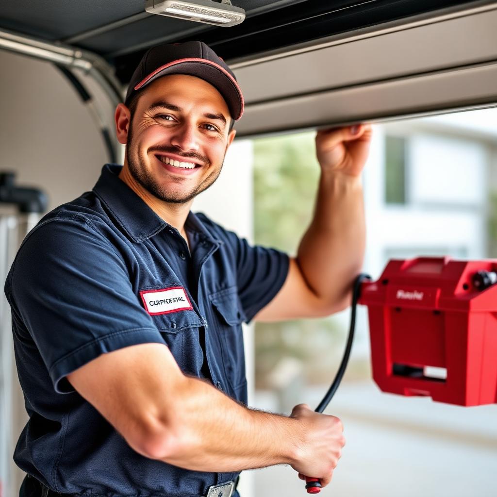 Certified garage door technician from Garage Door Medina - serving Medina OH